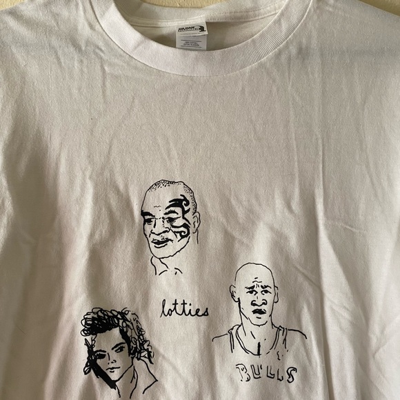 Lotties Skateshop Three Mikes T Shirt RARE - Picture 2 of 5